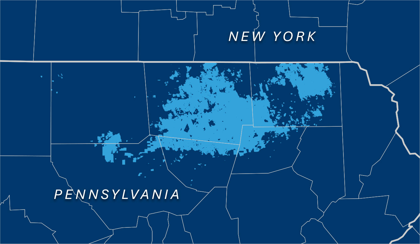 Northeast App acreage map